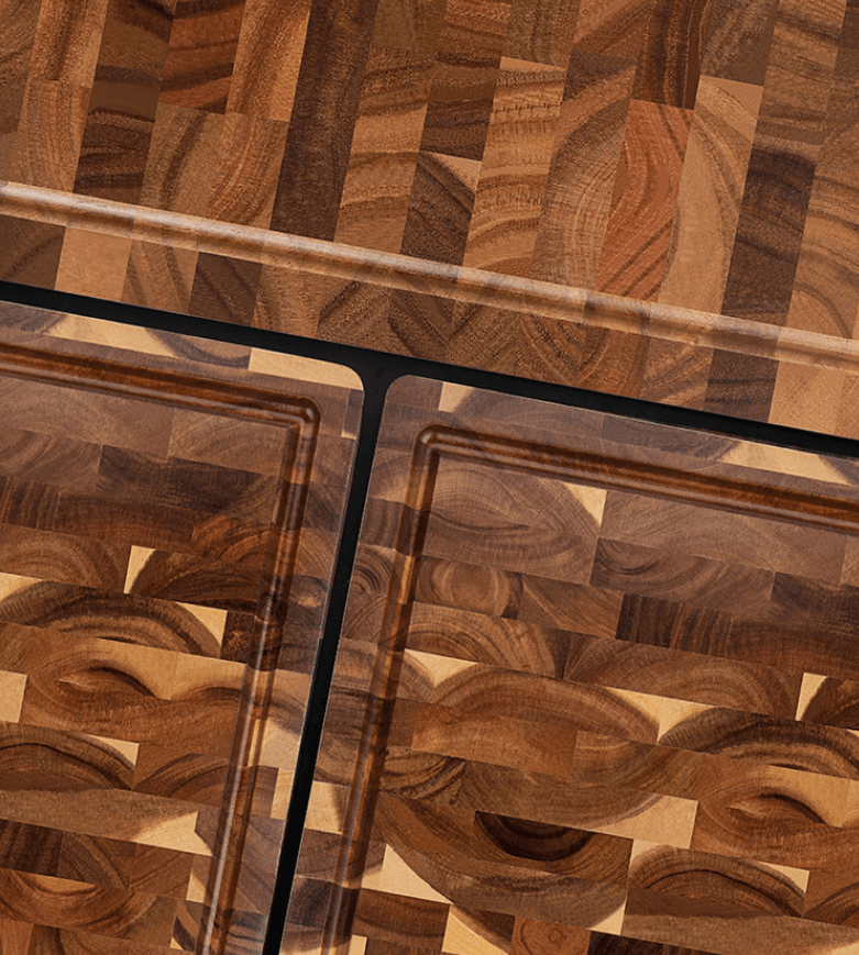 Acacia End Grain Cutting Board