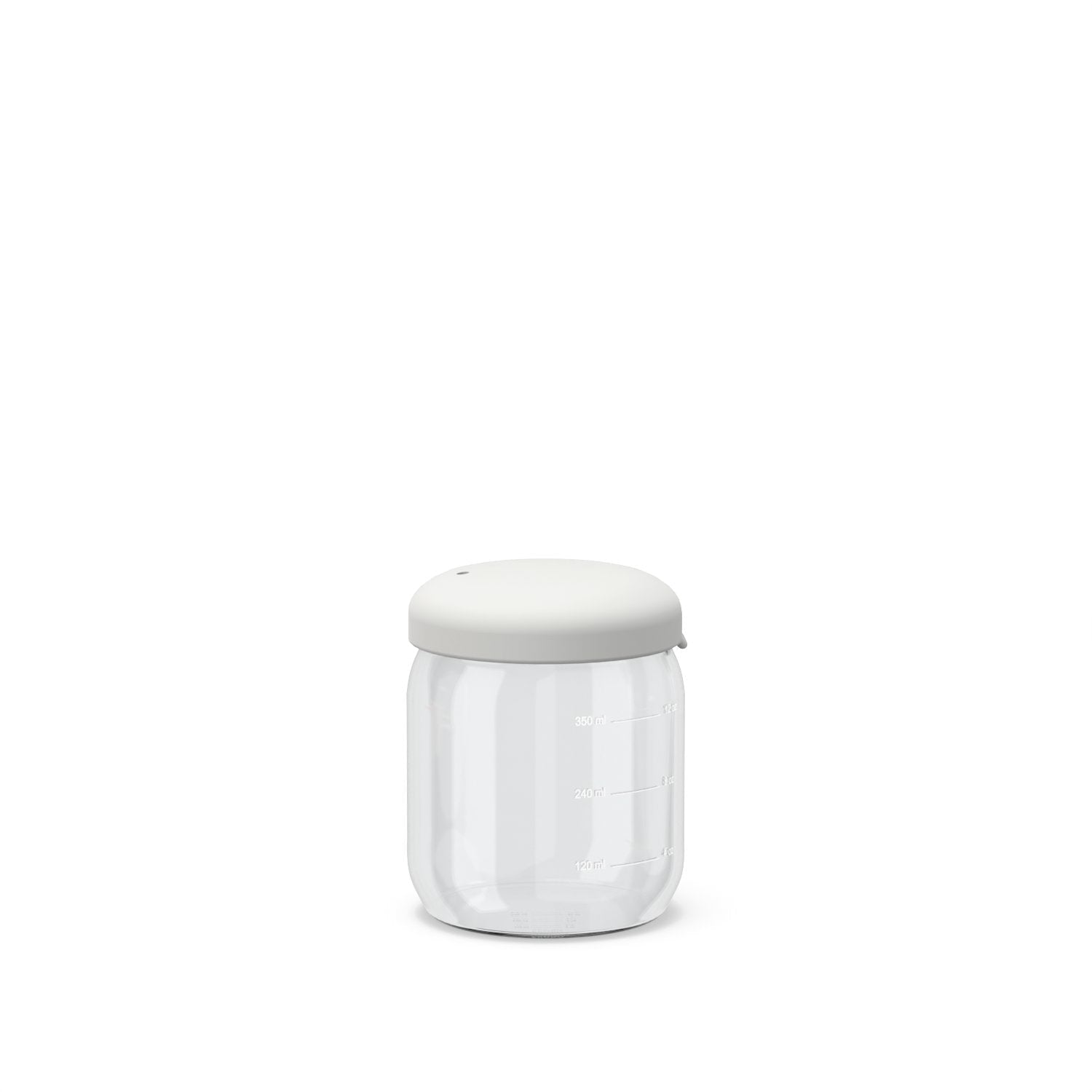 Food Storage Jar in Borosilicate Glass 12 oz - Cloud