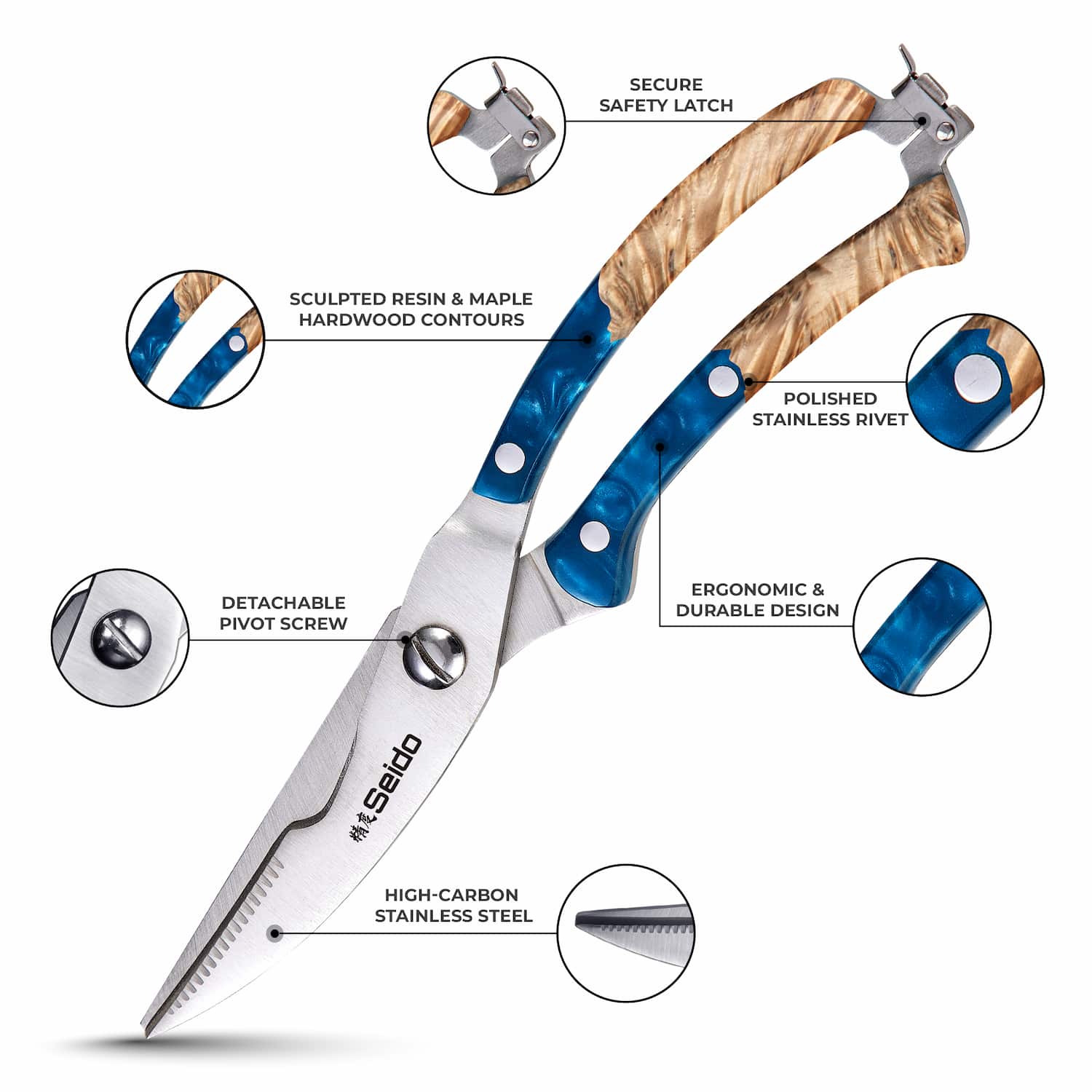 Executive 4" Kitchen Shears