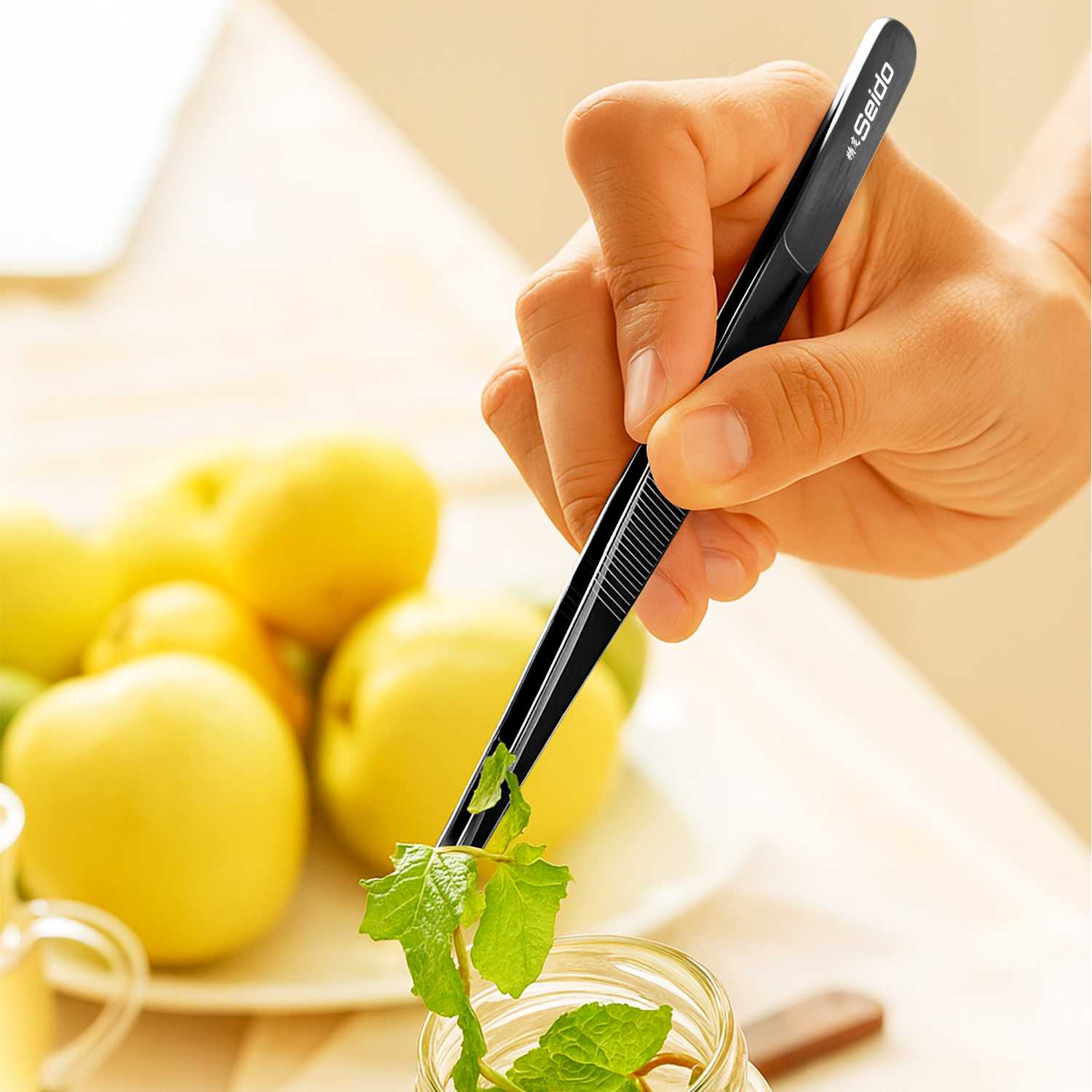 6-piece Plating Tweezer Set