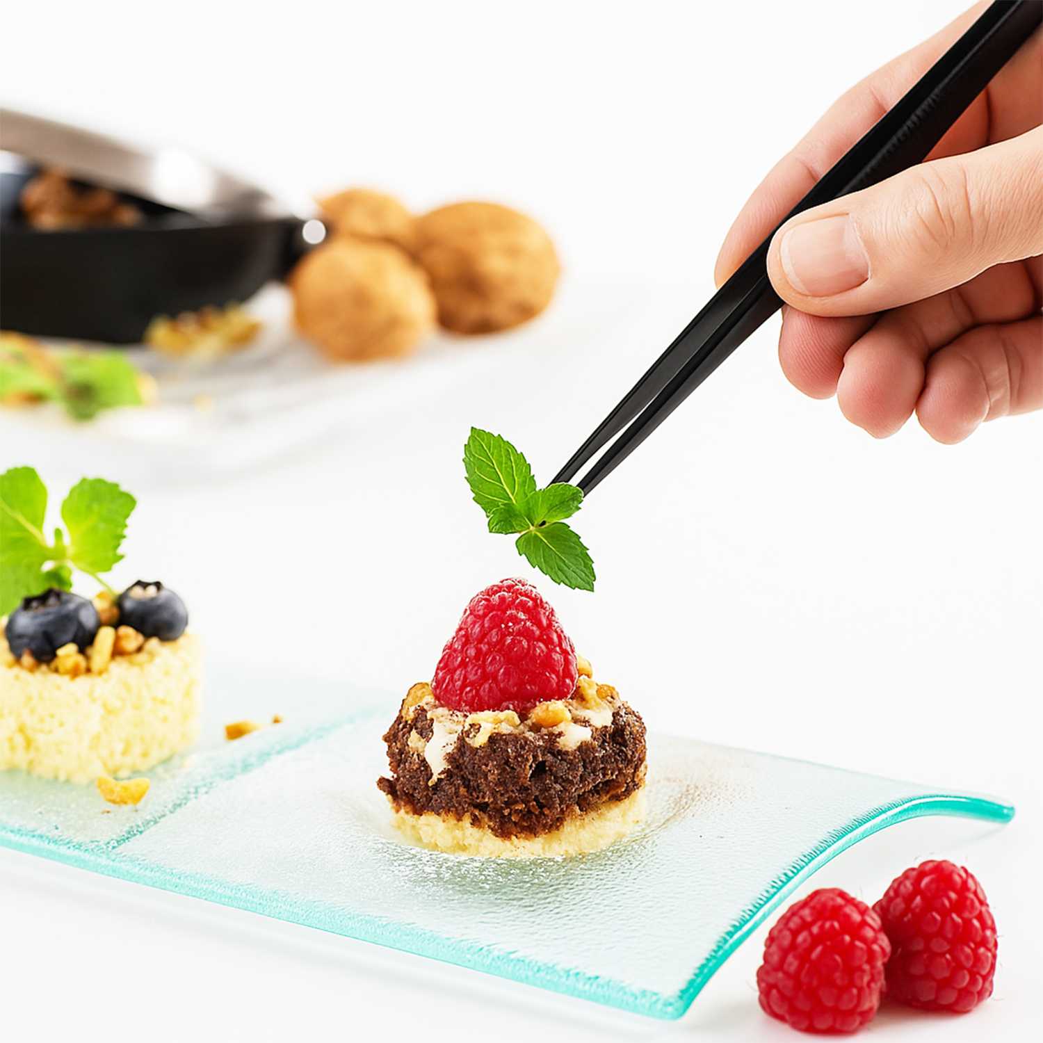 6-piece Plating Tweezer Set