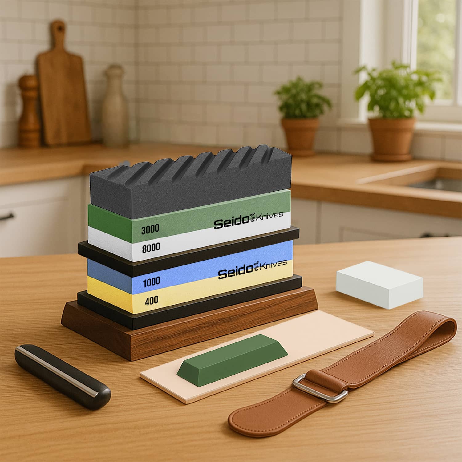 Whetstone Sharpening Stone Set