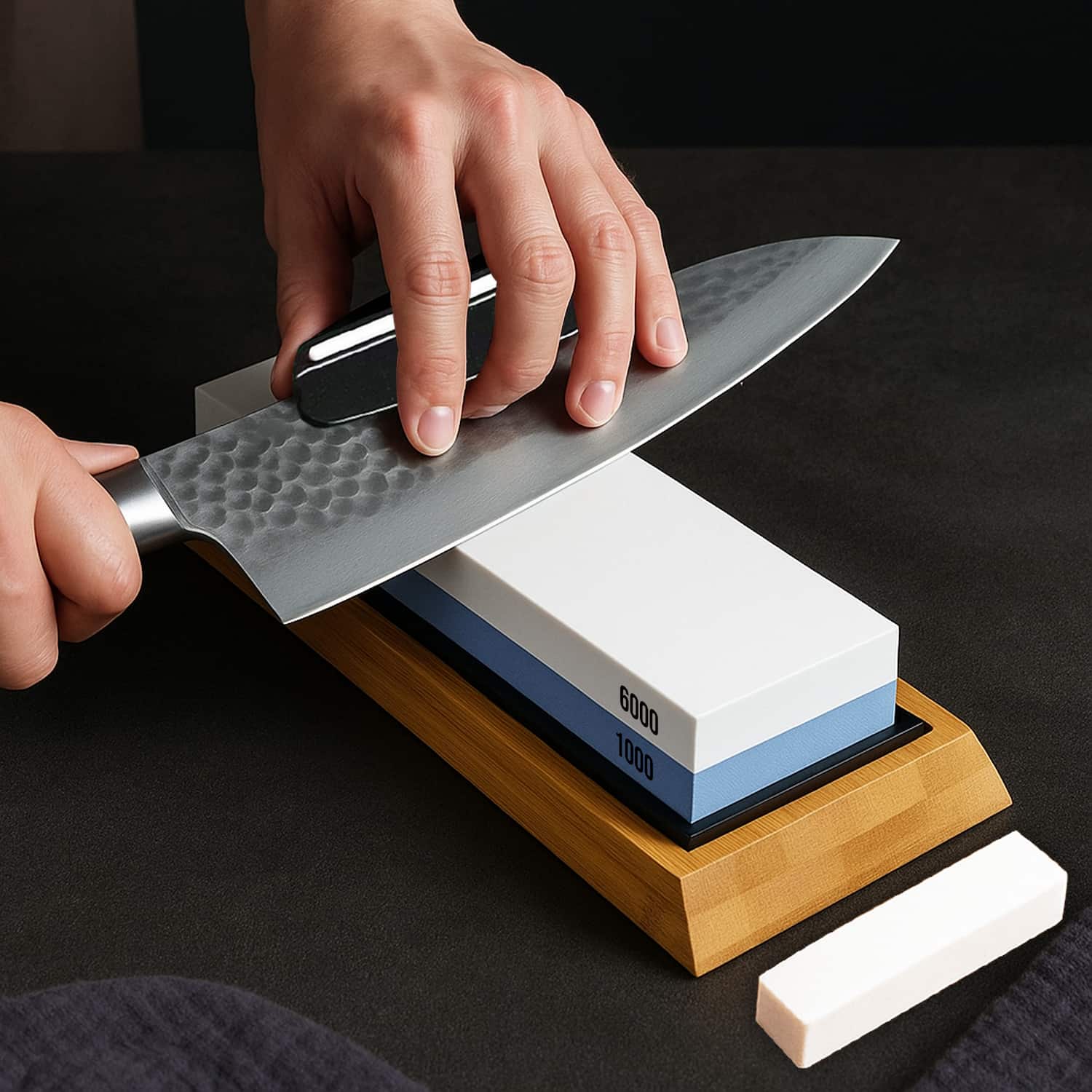 1000/6000 Grit Whetstone Knife Sharpening Stone