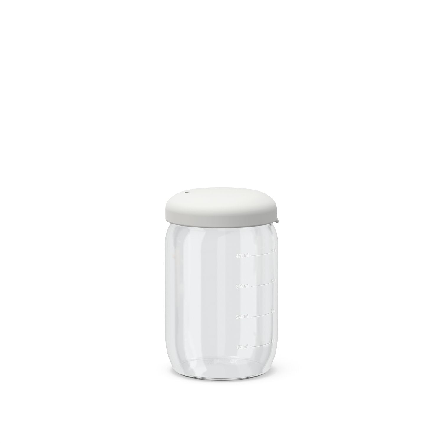 Food Storage Jar in Borosilicate Glass 17 oz - Cloud
